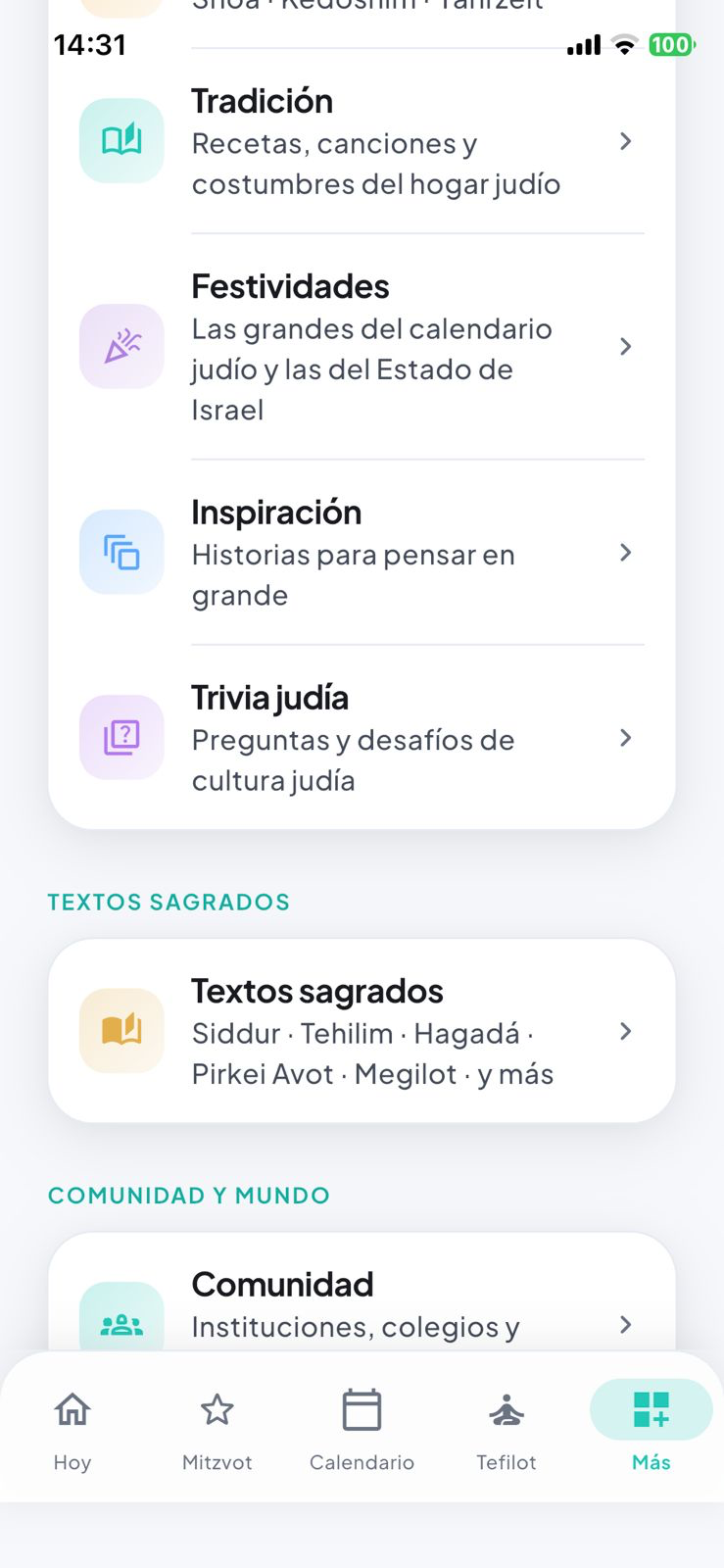 Más con Festividades, Inspiración, Textos sagrados y Comunidad