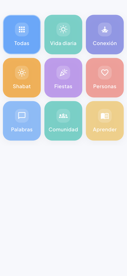 Pantalla Más